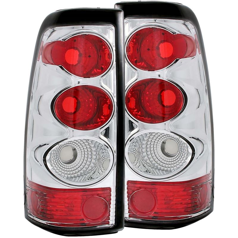 ANZO USA 2003-2006 Chevrolet Silverado 1500 Taillights Chrome (211020)