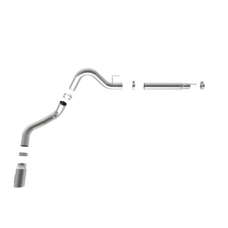 aFe Power Large Bore-HD DPF-Back Exhaust System for 2021 Ford F-150(49-43143-P)