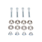 Voodoo 13 Eccentric Lockout Washer Kit made of Grade316 Stainless Steel/Class10.9 hardware for 1989-1994 Nissan 240SX (LKNS-0100)