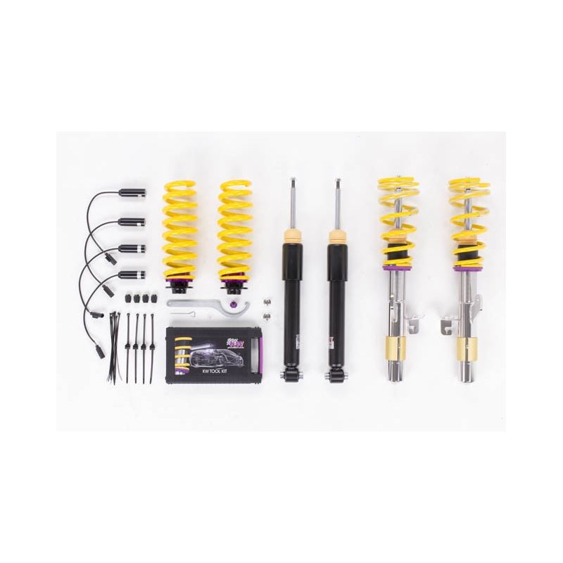 KW Suspension Coilover Kit V1 Bundle for BMW 4 series F33 435i Convertible RWD w/ EDC (1022000L)