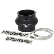 Load image into Gallery viewer, aFe Cold Air Intake System (2-3/4 IN ID x 3 IN L) Straight Coupler w/ Hump - Black (59-00054)