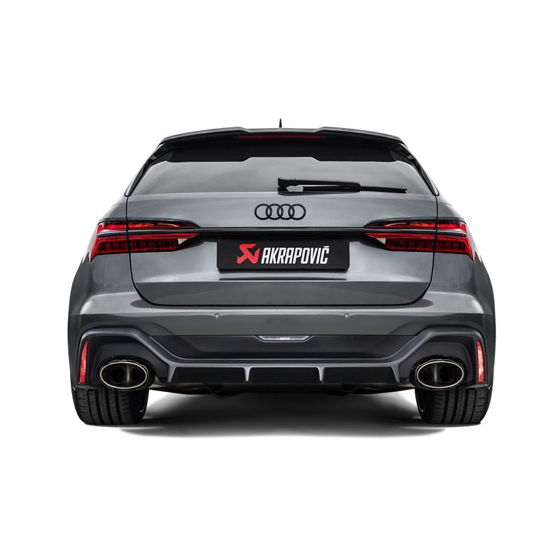 Akrapovic Evolution Line Cat Back(Titanium)for 2020 Audi RS6 Avant(C8)(S-AU/TI/15H)