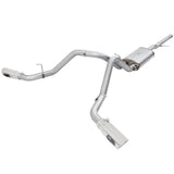 aFe MACH Force-Xp 3 IN 409 Stainless Steel Cat-Back Exhaust System w/Polished Tip (49-44057-P)