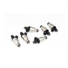 Load image into Gallery viewer, Deatschwerks Universal Low Impedance 11mm upper set of 6 injector 1800cc/min (42M-11-1800-6)