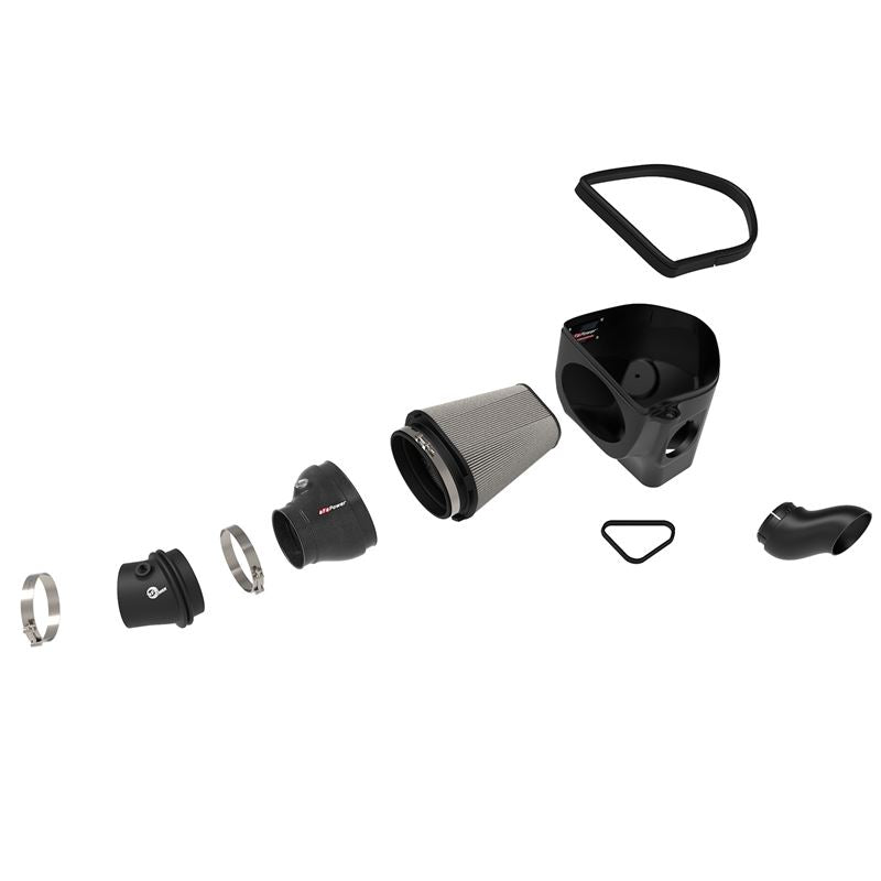 aFe Track Series Stage-2 Carbon Fiber Intake System w/ Pro DRY S Media (57-10001D)