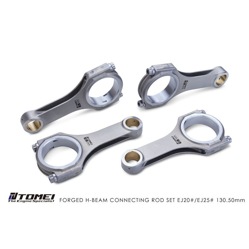 FORGED H-BEAM CONNECTING ROD SET EJ20/EJ25 130.50mm (TA203A-SB01A)