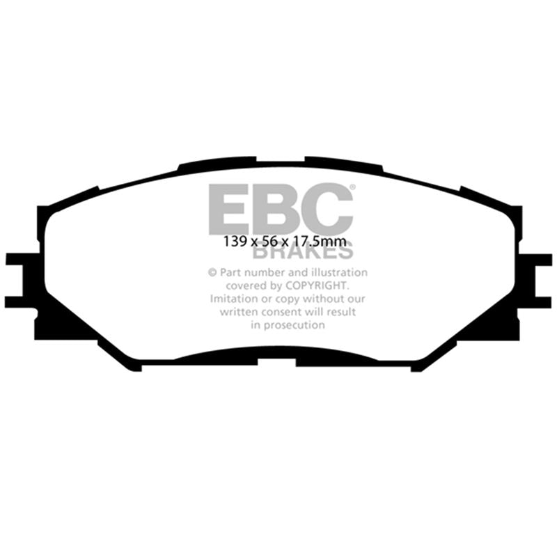 EBC Greenstuff 2000 Series Sport Brake Pads (DP21791)