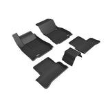 3D Maxpider KAGU Floor Mat, BLACK, 1ST ROW/2ND ROW (L1MB11201509)