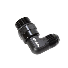 Load image into Gallery viewer, Snow Performance -10 ORB to -8AN 90 Degree Swivel Fitting (Black) (SNF-60189)