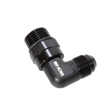 Snow Performance -10 ORB to -8AN 90 Degree Swivel Fitting (Black) (SNF-60189)