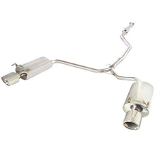 Load image into Gallery viewer, Takeda 2-1/2 IN to 1-3/4 IN 304 Stainless Steel Cat-Back Exhaust w/ Polish Tips (49-36605)