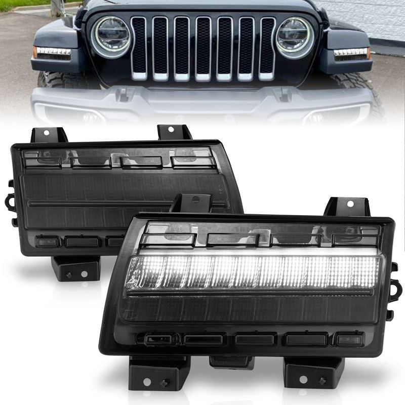 ANZO USA Turn Signal Light for 2018-2021 Jeep Wrangler (511087)