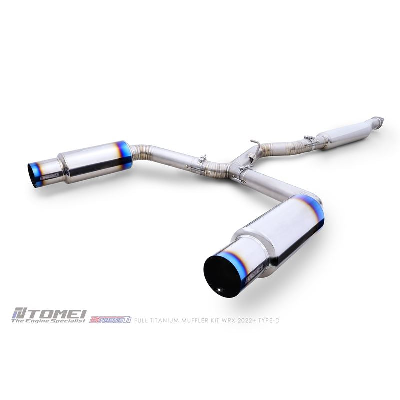 TOMEI FULL TITANIUM MUFFLER EXPREME Ti WRX 2022+ TYPE-D (TB6090-SB06B)