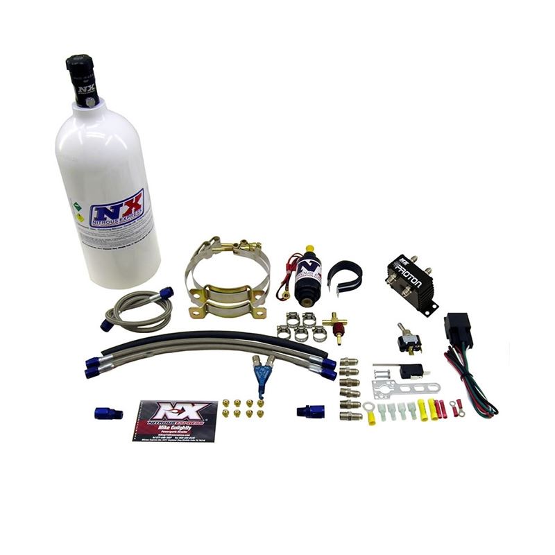 Nitrous Express Single Cyl Proton Nitrous Kit w/2.5lb Bottle (61025-2.5P)