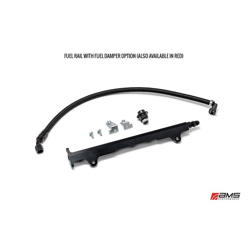 AMS Mitsubishi Lancer Evolution X Fuel Rail Kit - Black (AMS.04.07.0006-2)