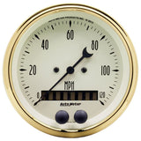 AutoMeter Golden Oldies 3-3/8in 0-120MPH (GPS) Speedometer Gauge (1549)