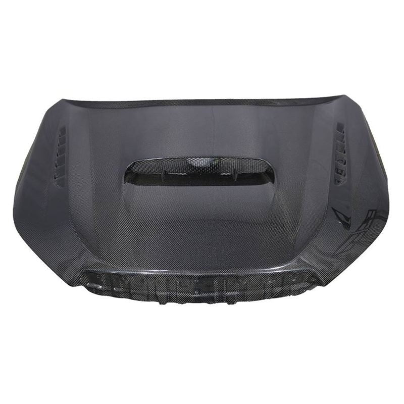 VIS Racing Carbon Fiber Hood V Line Style for Subaru Forester 4DR 14-18(14SBFOR4DVL-010C)