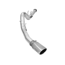aFe ATLAS 5 IN Aluminized Steel DPF-Back Exhaust System w/Polished Tip (49-03064-P)