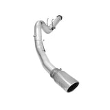 aFe ATLAS 5 IN Aluminized Steel DPF-Back Exhaust System w/Polished Tip (49-03064-P)