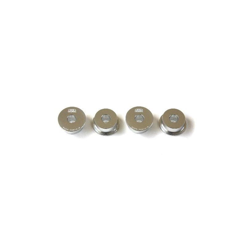 Blox Racing Honda S2000 Steering Rack Rigid Bushing Kit - Silver (BXSS-20614-SI)