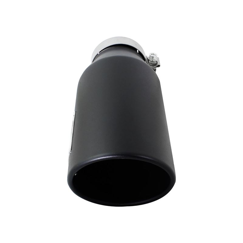 aFe MACH Force-Xp 409 Stainless Steel Clamp-on Exhaust Tip Black (49T40606-B15)