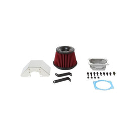 APEXi® Power Metal Polished Short Ram Air Intake System with Red Filter (507-M003)