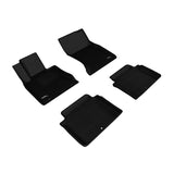 3D Maxpider KAGU Floor Mat, BLACK, 1ST ROW/2ND ROW (L1HY05001509)