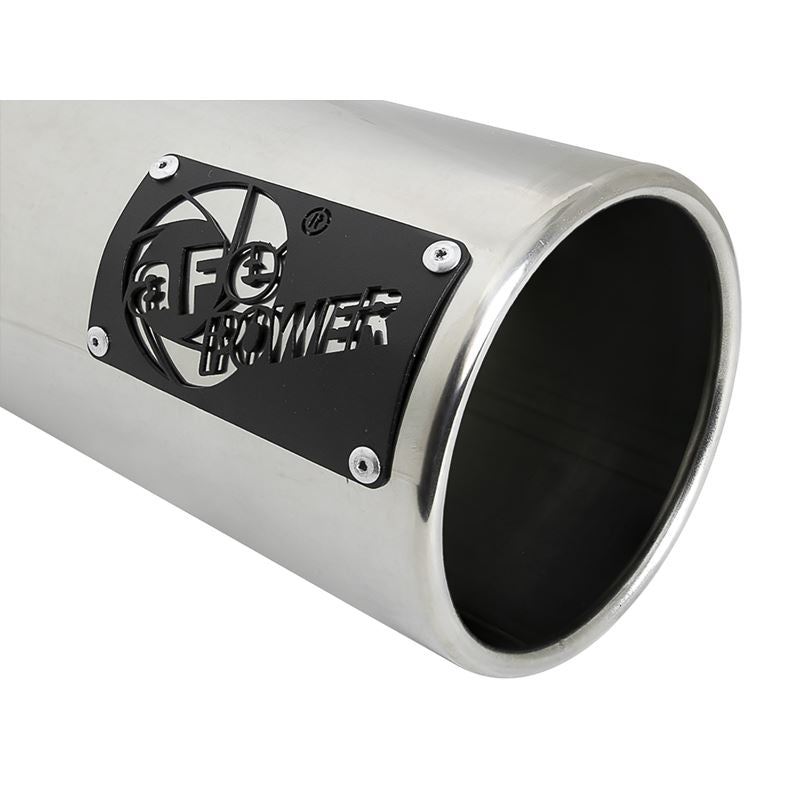 aFe SATURN 4S 304 Stainless Steel Intercooled Clamp-on Exhaust Tip Polished (49T40501-P122)