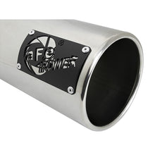 Load image into Gallery viewer, aFe SATURN 4S 304 Stainless Steel Intercooled Clamp-on Exhaust Tip Polished (49T40501-P122)