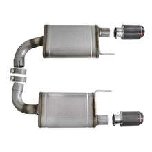 Load image into Gallery viewer, aFe Mach Force Xp Stainless Steel Axle Back Exhaust System w/ Carbon Tips (49-43105-C)