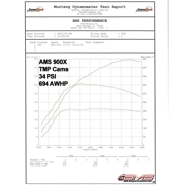 AMS Mitsubishi Lancer Evolution X TMP Camshafts (AMS.04.04.0011-1)