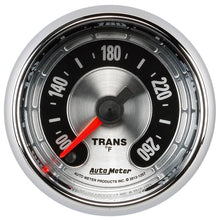 Load image into Gallery viewer, AutoMeter American Muscle 52mm Full Sweep Electric 100-260 Deg F Transmission Temperature Gauge (1257)