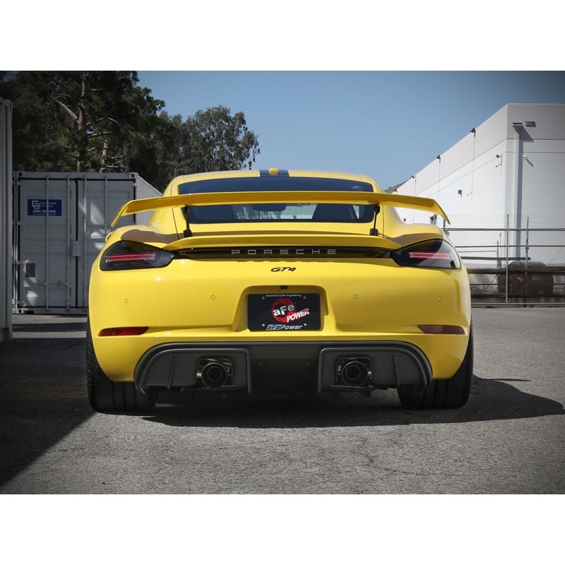 aFe Power Cat-Back Exhaust System for 2020-2022 Porsche 718 Cayman(49-36443-B)