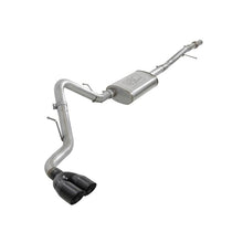 Load image into Gallery viewer, aFe Vulcan Series 3 IN 304 Stainless Steel Cat-Back Exhaust System w/ Black Tips (49-34106-B)