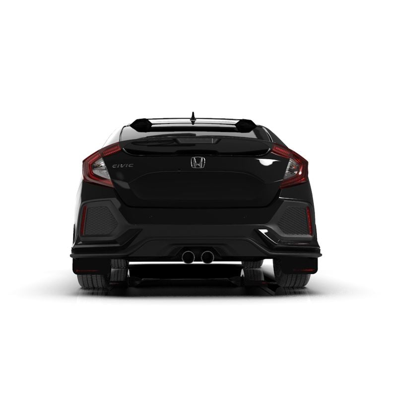 Rally Armor Black Mud Flap/Red Logo for 2017-2020 Honda Civic (MF51-UR-BLK/RD)