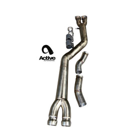 Active Autowerke X3M / X4M Signature single mid - pipe (11-102)