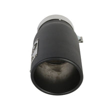 Load image into Gallery viewer, aFe MACH Force-Xp 409 Stainless Steel Clamp-on Exhaust Tip Black (49T40501-B12)