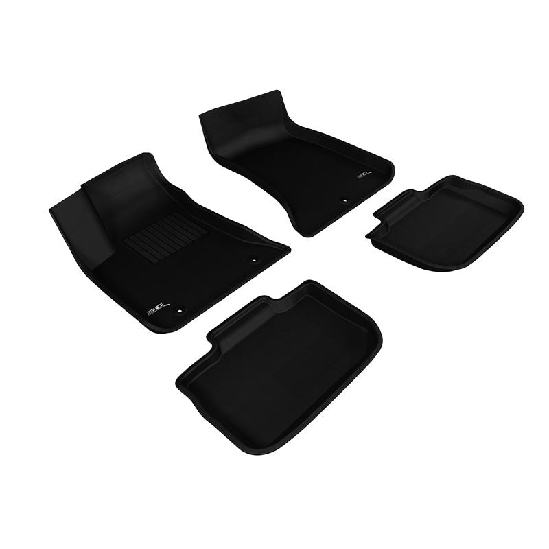 3D Maxpider KAGU Floor Mat, BLACK, 1ST ROW/2ND ROW (L1DG01401509)