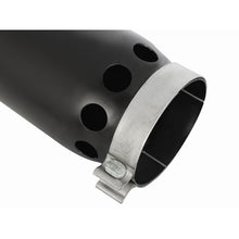 Load image into Gallery viewer, aFe MACH Force-Xp 409 Stainless Steel Clamp-on Exhaust Tip Black Right Side Exit (49T50601-B161)