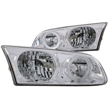 Load image into Gallery viewer, ANZO USA 2000-2001 Toyota Camry Crystal Headlights w/ Halo Chrome (121124)