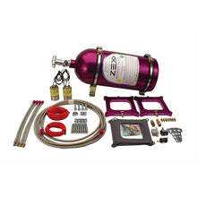 Load image into Gallery viewer, ZEX Square Flange Dual Perimeter Plate Nitrous System with Polished Bottle (82185P)