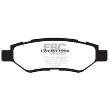 Load image into Gallery viewer, EBC Redstuff Ceramic Low Dust Brake Pads (DP31829C)