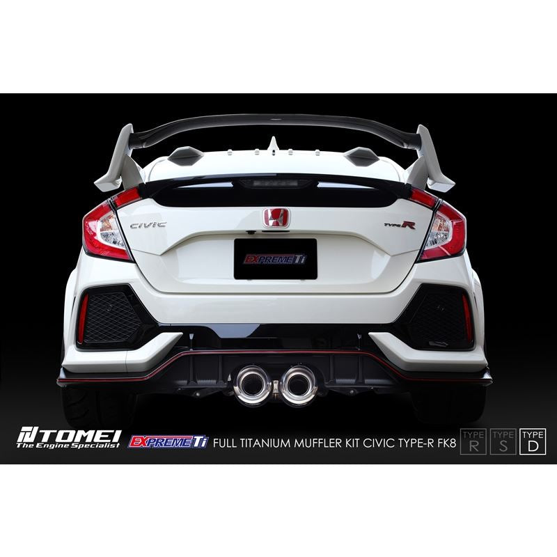 Tomei Expreme Ti Type D Exhaust System for Honda Civic Type R (TB6090-HN06C)