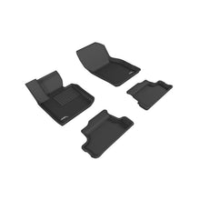 Load image into Gallery viewer, 3D Maxpider 2016-2019 Mini Convertible Kagu 1st &amp; 2nd Row Floormats - Black (L1MN01701509)