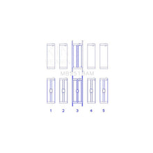 Load image into Gallery viewer, King Engine Bearings Main Bearing Set for 1971-1974 American Motors Matador (MB5518AM 010)