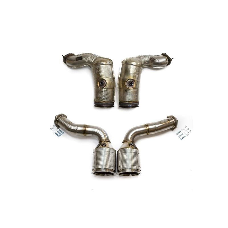 Fabspeed Audi RSQ8 Sport Catalytic Converters (2020+) (FS.AUD.RSQ8.SC)