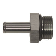 Load image into Gallery viewer, DeatschWerks 10AN ORB Male to 3/8in Male Barb Fitting - Anodized DW Titanium(6-02-0514)