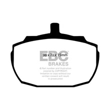 Load image into Gallery viewer, EBC Greenstuff 2000 Series Sport Brake Pads (DP2243)