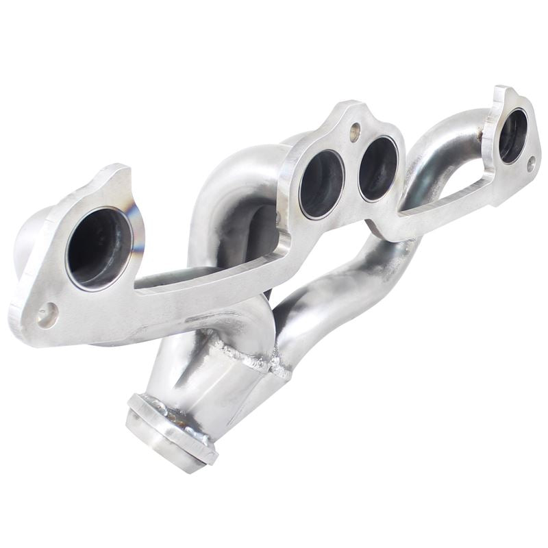 aFe Twisted Steel 409 Stainless Steel Shorty Header (48-46206)