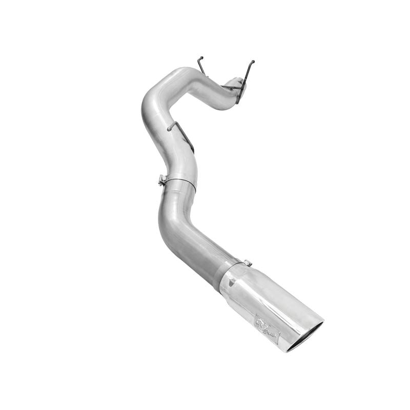 aFe ATLAS 5 IN Aluminized Steel DPF-Back Exhaust System w/Polished Tip (49-02039-P)